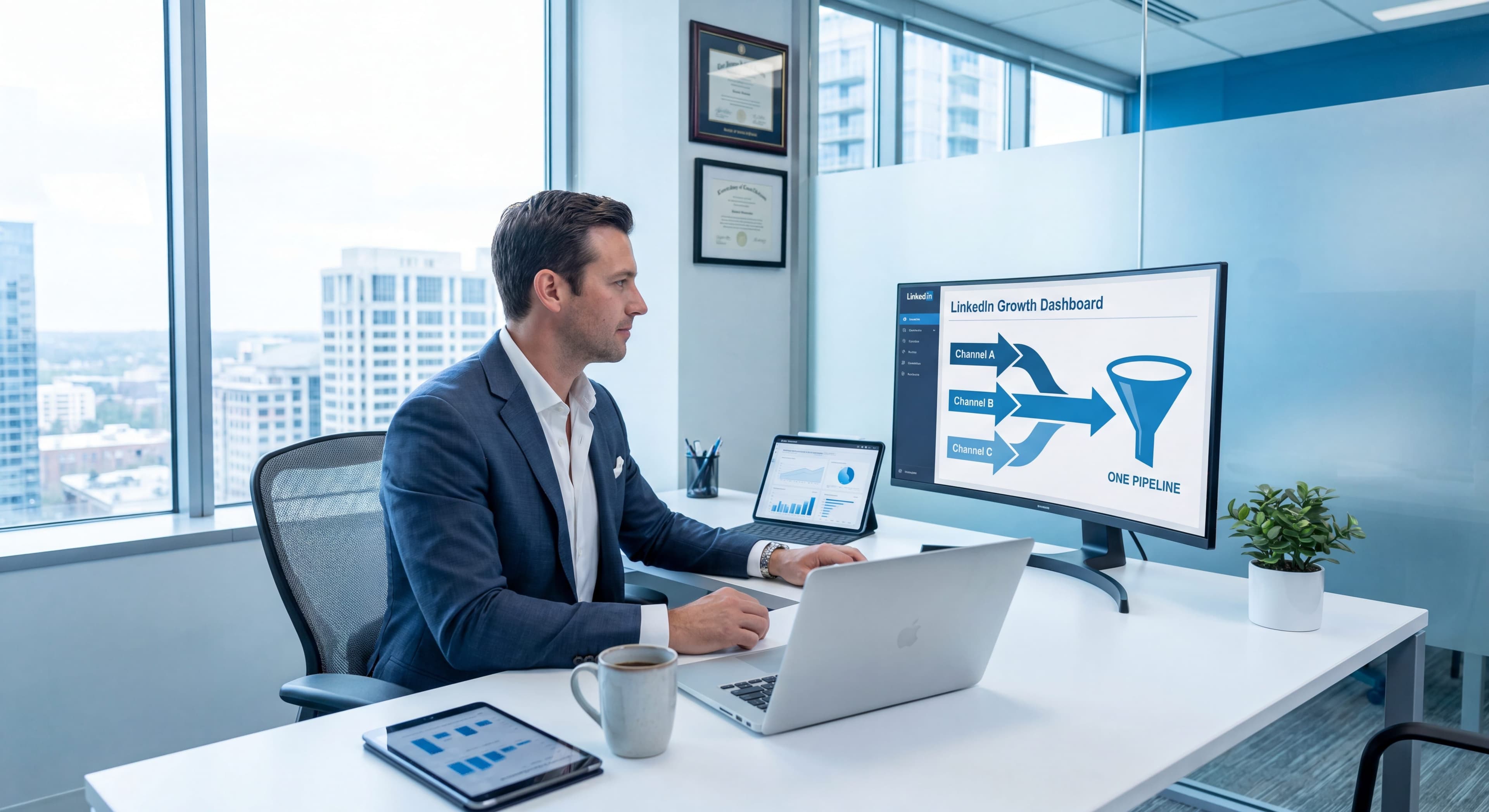 LinkedIn Marketing Services: Personal Branding, Outreach and Ads as One Engine